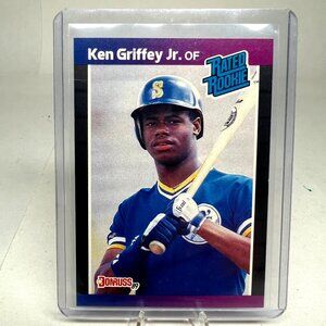 Ken Griffey Jr 1989 Donruss #33 Rookie Card